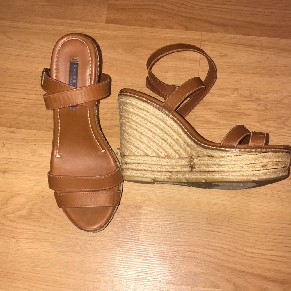RALPH LAUREN COLLECTION WEDGES!